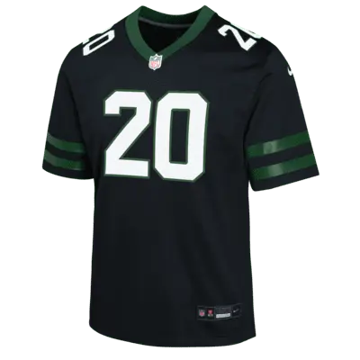 Джерси Nike Breece Hall New York Jets, черный
