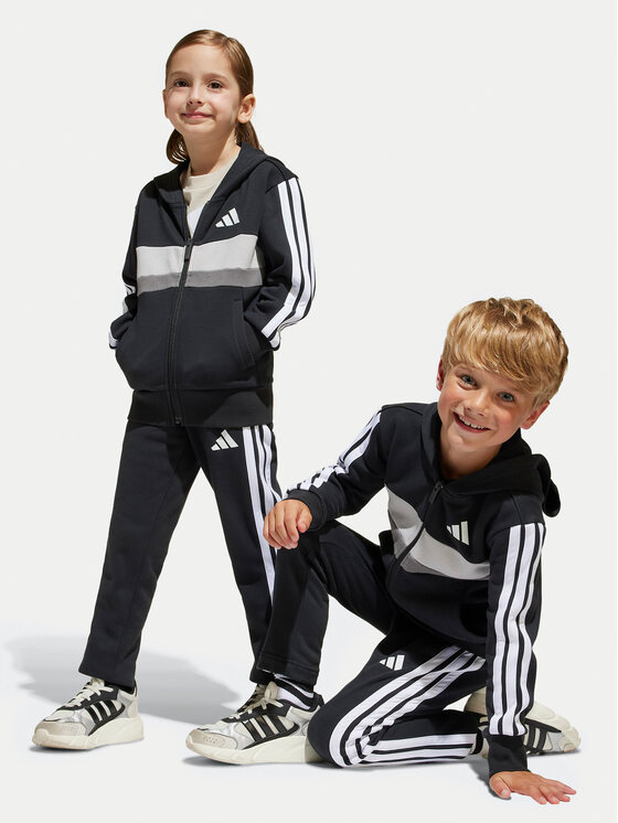 

Спортивный костюм regular fit Seasonal Essentials Tiberio 3-Stripes JY0520 Adidas, чёрный