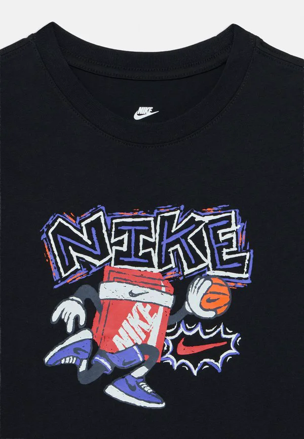 Футболка свободного кроя с принтом в стиле унисекс Nike Sportswear, Black — фото 4