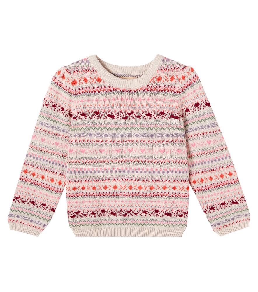 

Джемпер из жаккардового хлопка Olga Wheat, Multi