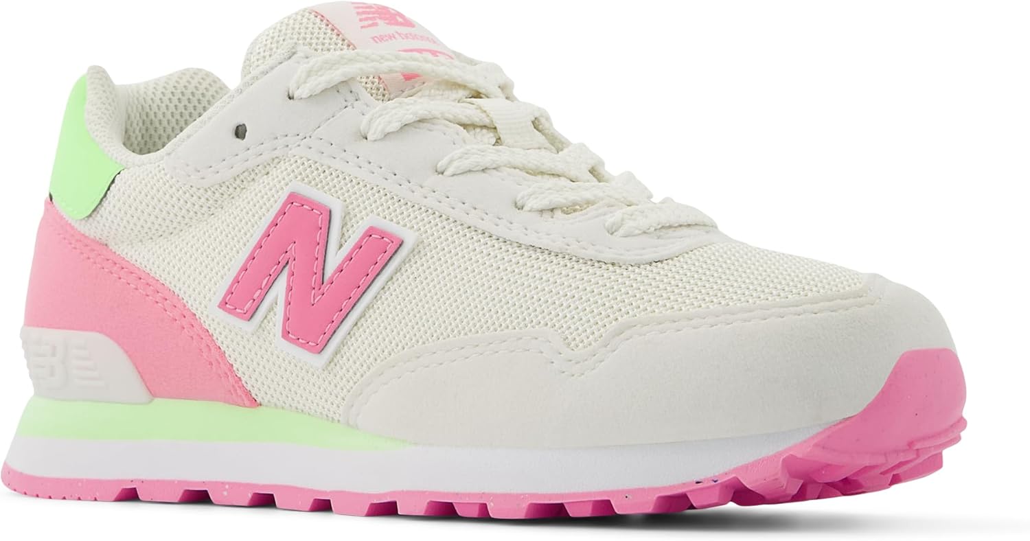 Кроссовки New Balance Kids 515 V1 на шнуровке, розовый — фото 3