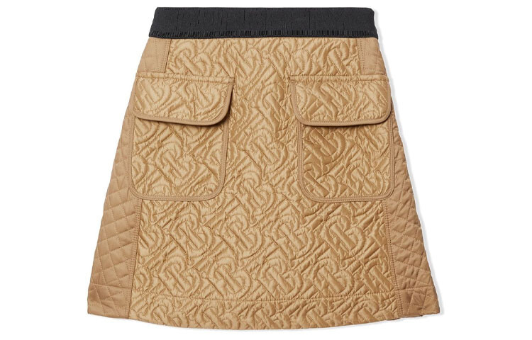 

Детская юбка Burberry, цвет Camel