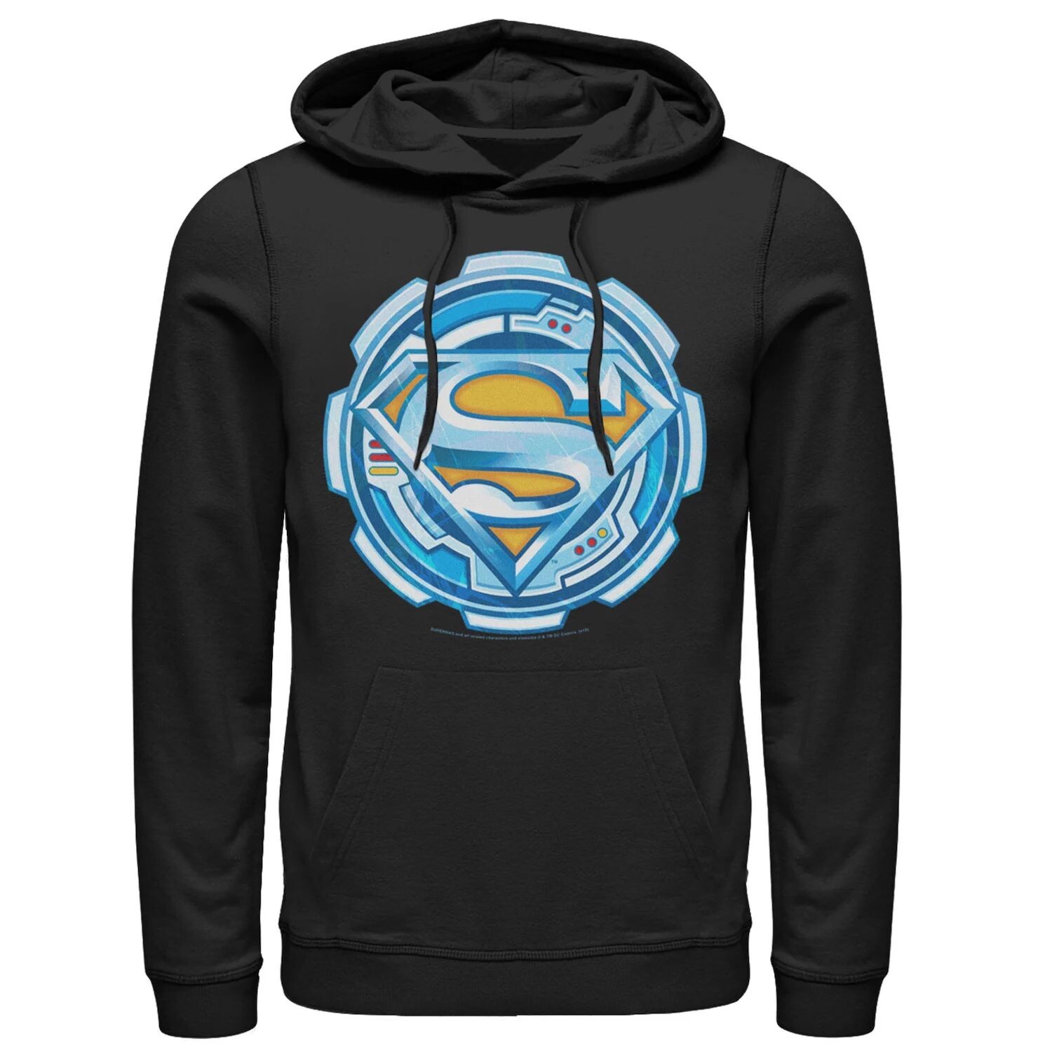 

Мужская толстовка с логотипом Superman Chrome Gear на груди DC Comics