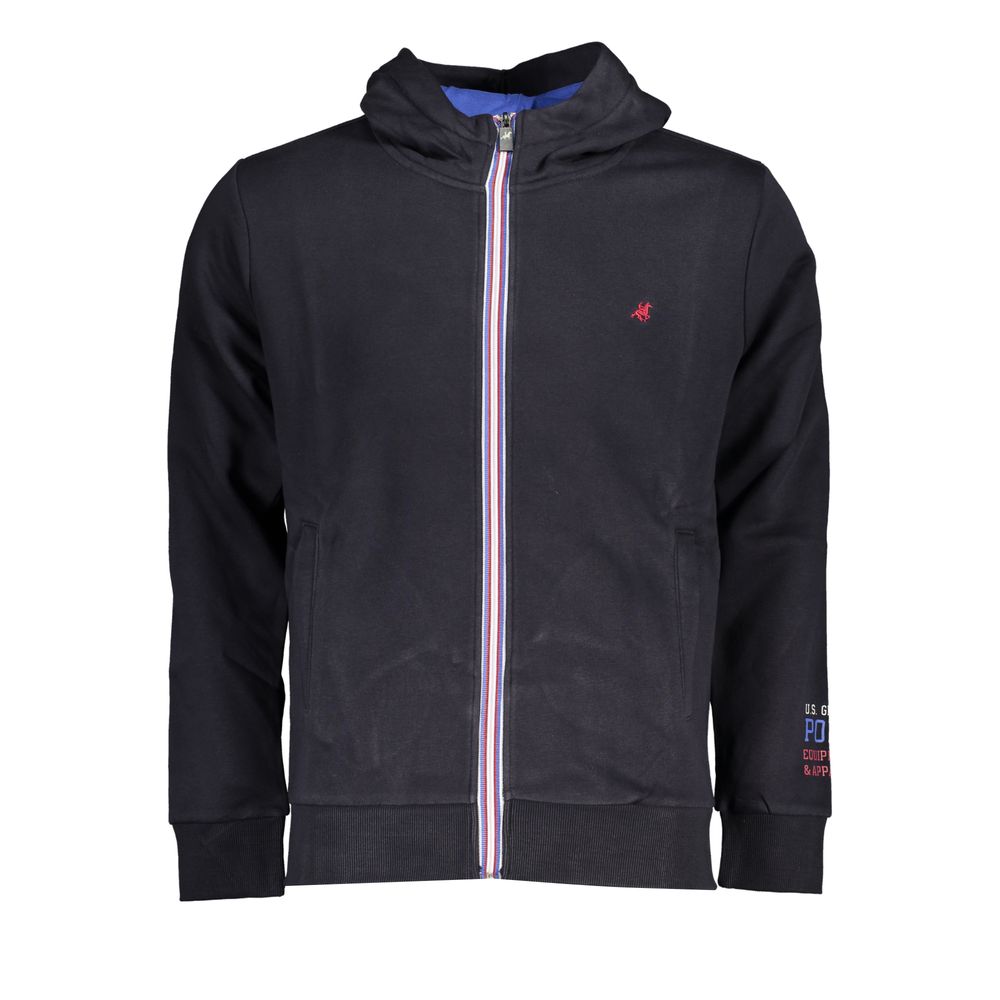 

Толстовка Grand Polo Blue с капюшоном из флиса U.S. Polo, синий