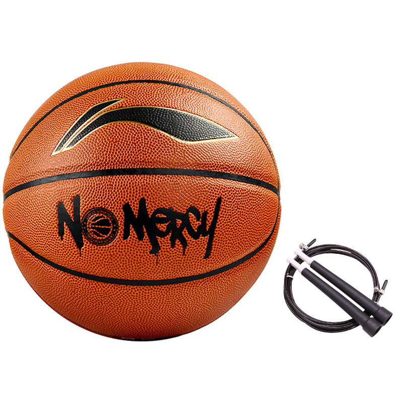 

LINING Коллекция CBA баскетбольный мяч PU коричневый размер 7 тренировочный соревновательный