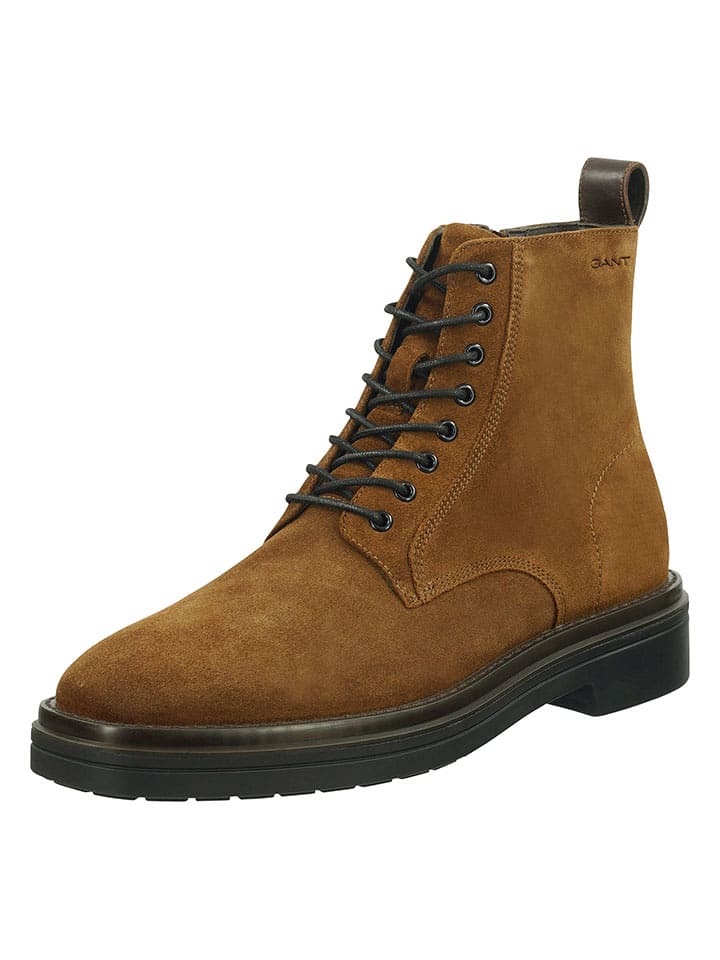 GANT Footwear Кожаные сапоги "Боггар" светло-коричневого цвета — фото 2