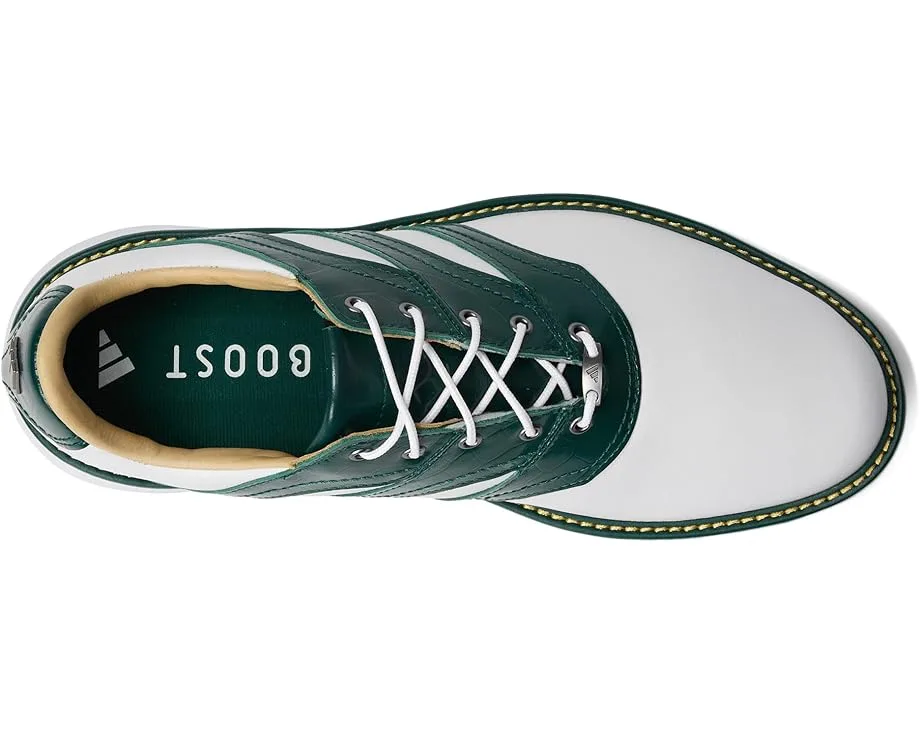 Кроссовки Adidas Golf MC Z-Traxion Spikeless Golf Shoes, Footwear White/Collegiate Green/Yellow — фото 2