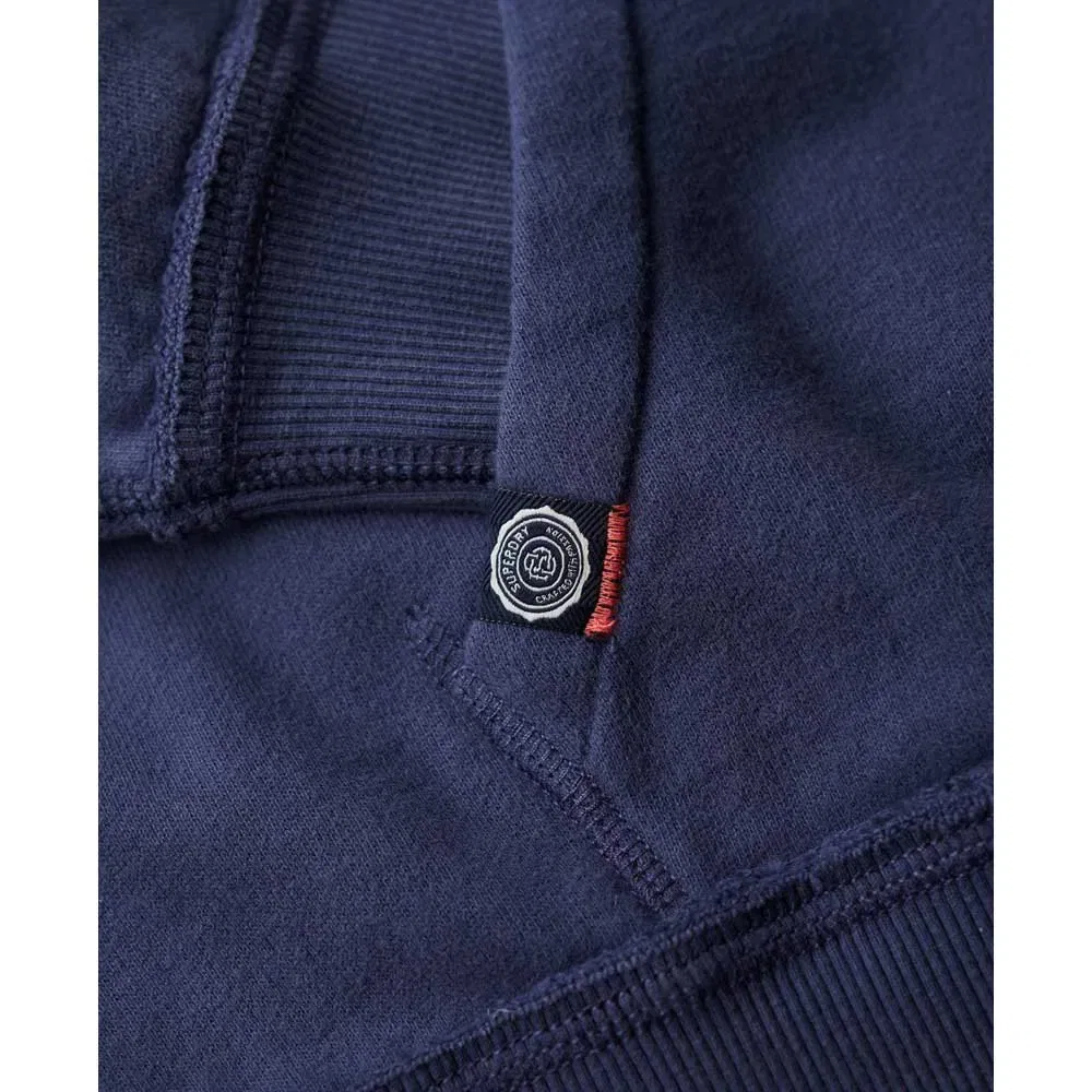 Худи Athletic Appliq Superdry, синий — фото 3