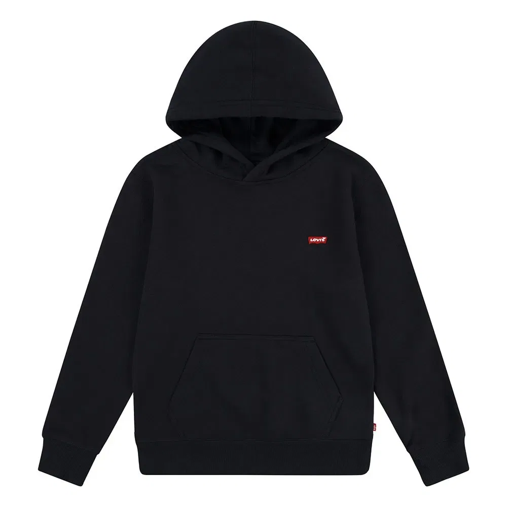 Детское худи для мальчиков с принтом Mini Batwing Levi's, Black