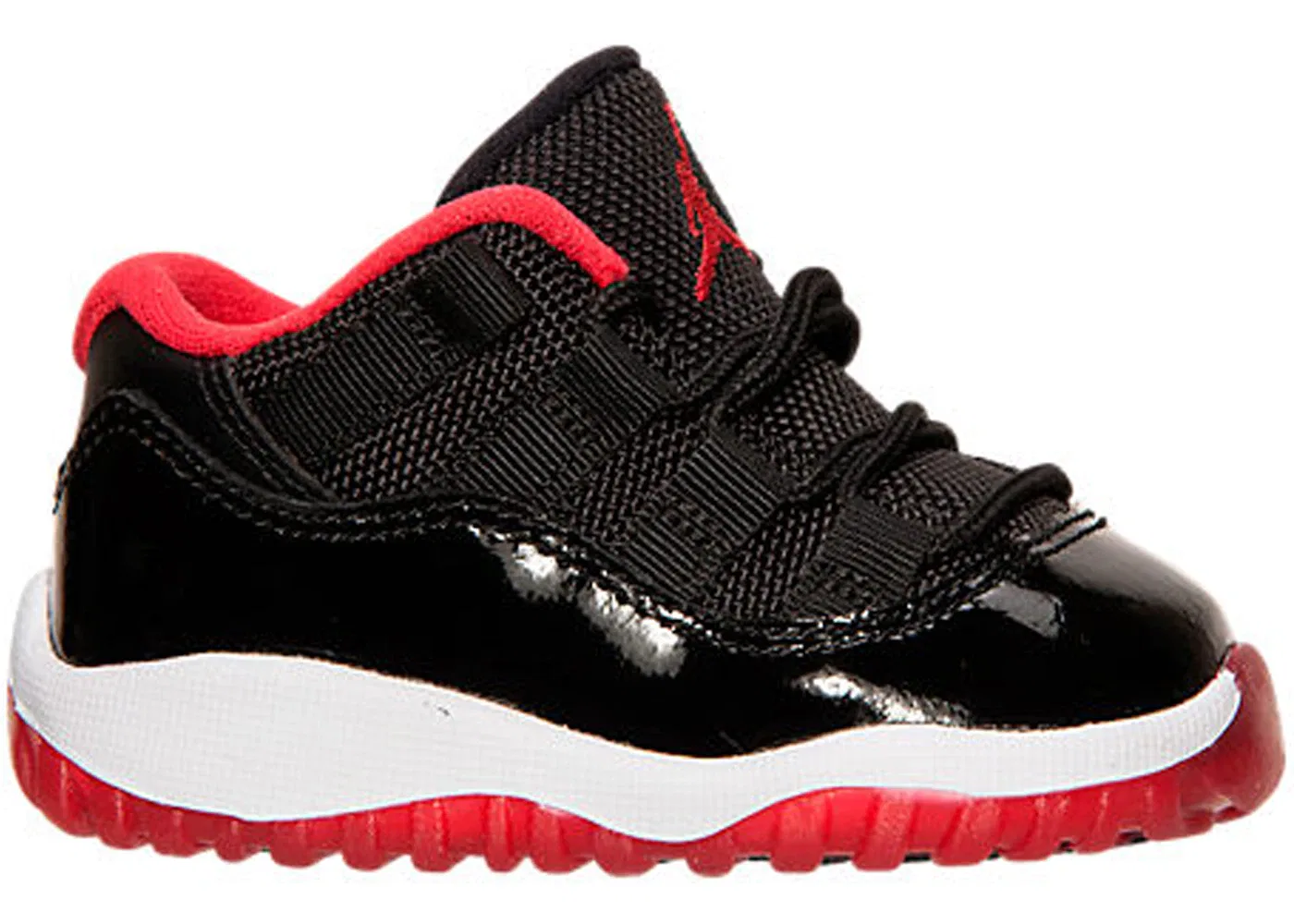 Детские кроссовки Lifestyle Jordan 11 Retro Low Jordan, Black/True Red-White
