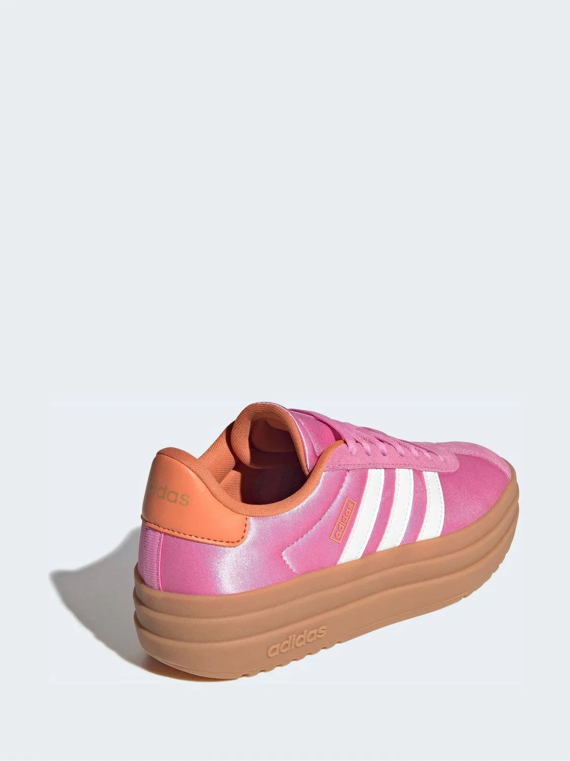 Кроссовки VL Court Bold Junior adidas, розовый — фото 4