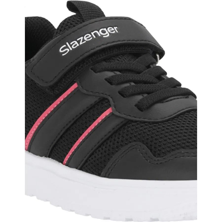 Детские спортивные туфли с липучками Slazenger FIORA, Бело-фуксия — фото 4