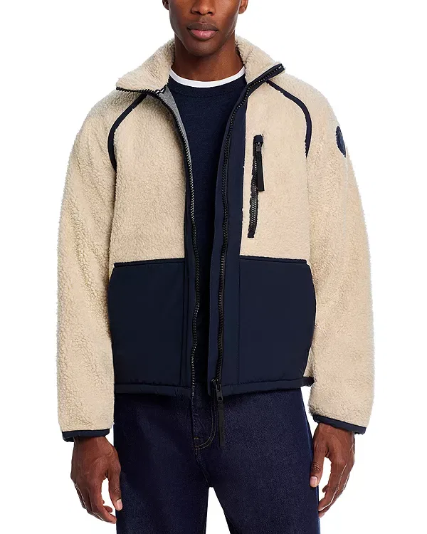 Мужская куртка из флиса Westport Canada Goose, Light Tan/Nocturne-Havane Clair/Nocturne