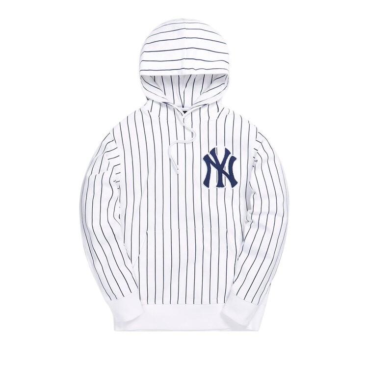

Худи Kith For Major League Baseball New York Yankees Striped Hoodie 'White', белый
