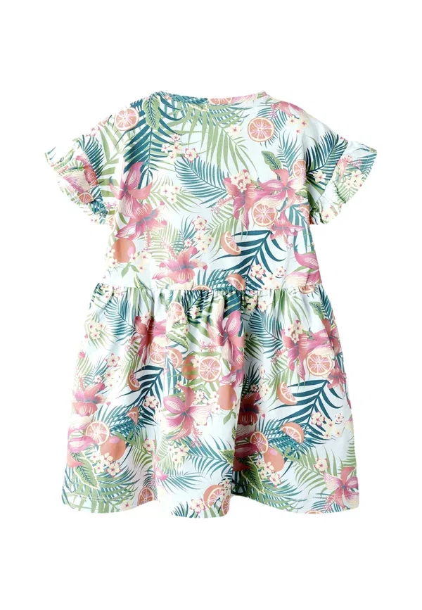 Платье хлопковое Nmfjunni ss dress box pb Name It, blau, синий — фото 2