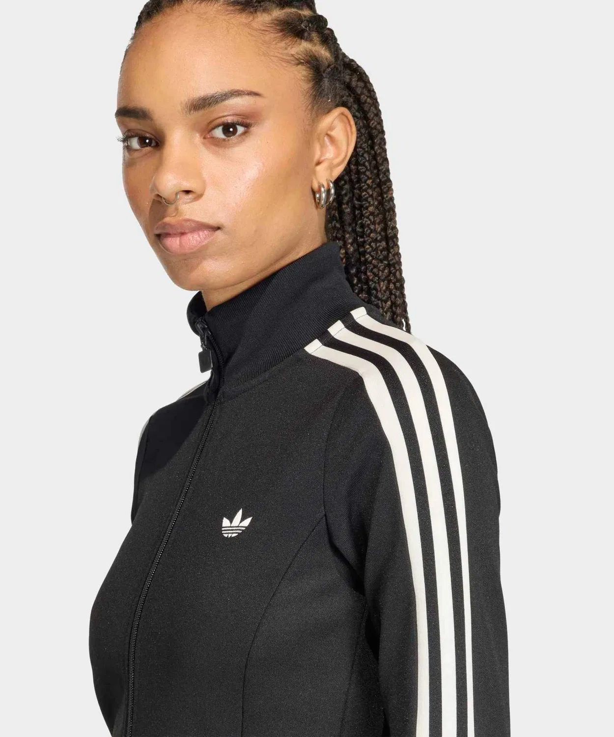 Женское платье с длинным рукавомClassic Adidas Originals, Black — фото 3