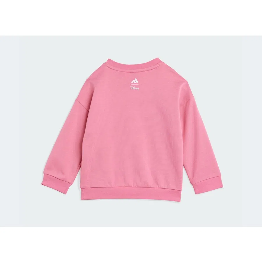 Комплект из свитшота и джоггеров с принтом Minnie Mouse adidas, Розовый — фото 3
