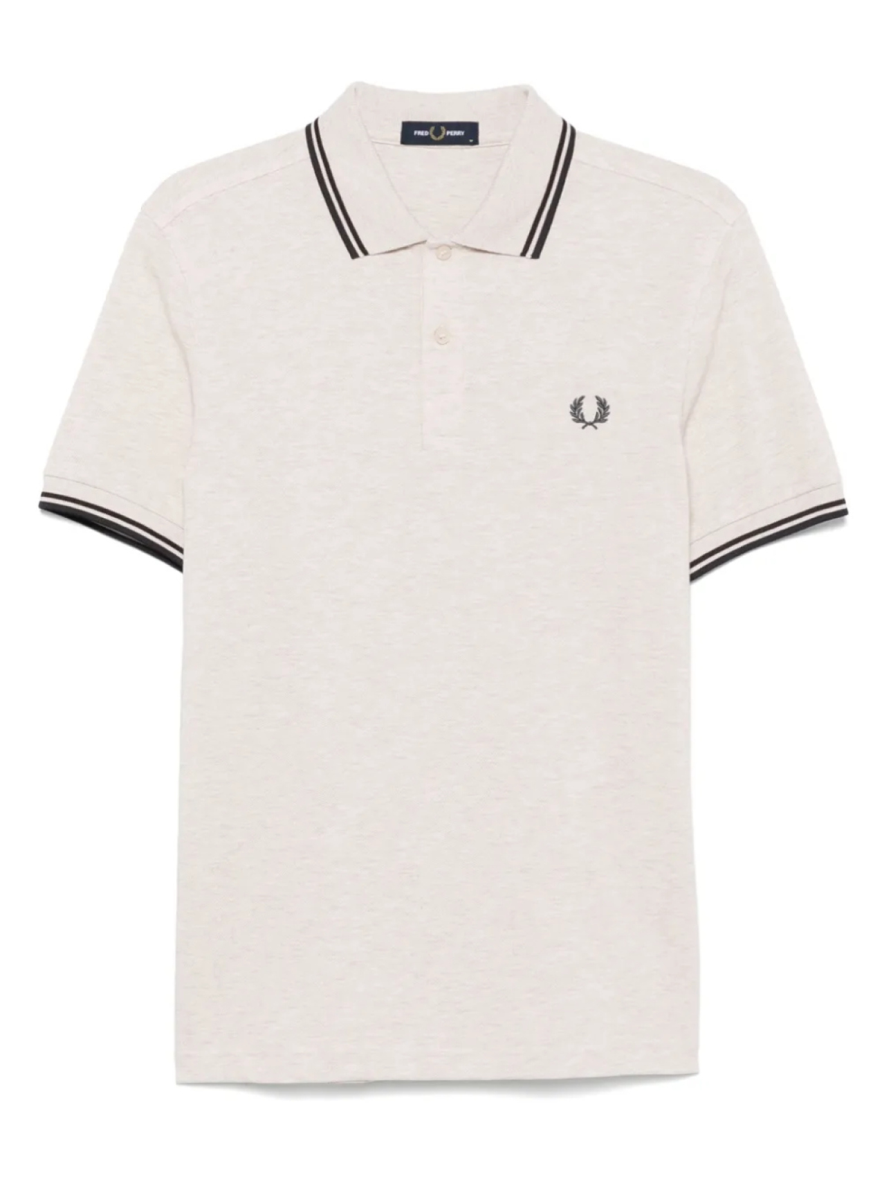 

Рубашка поло с вышитым логотипом Fred Perry, нейтральный
