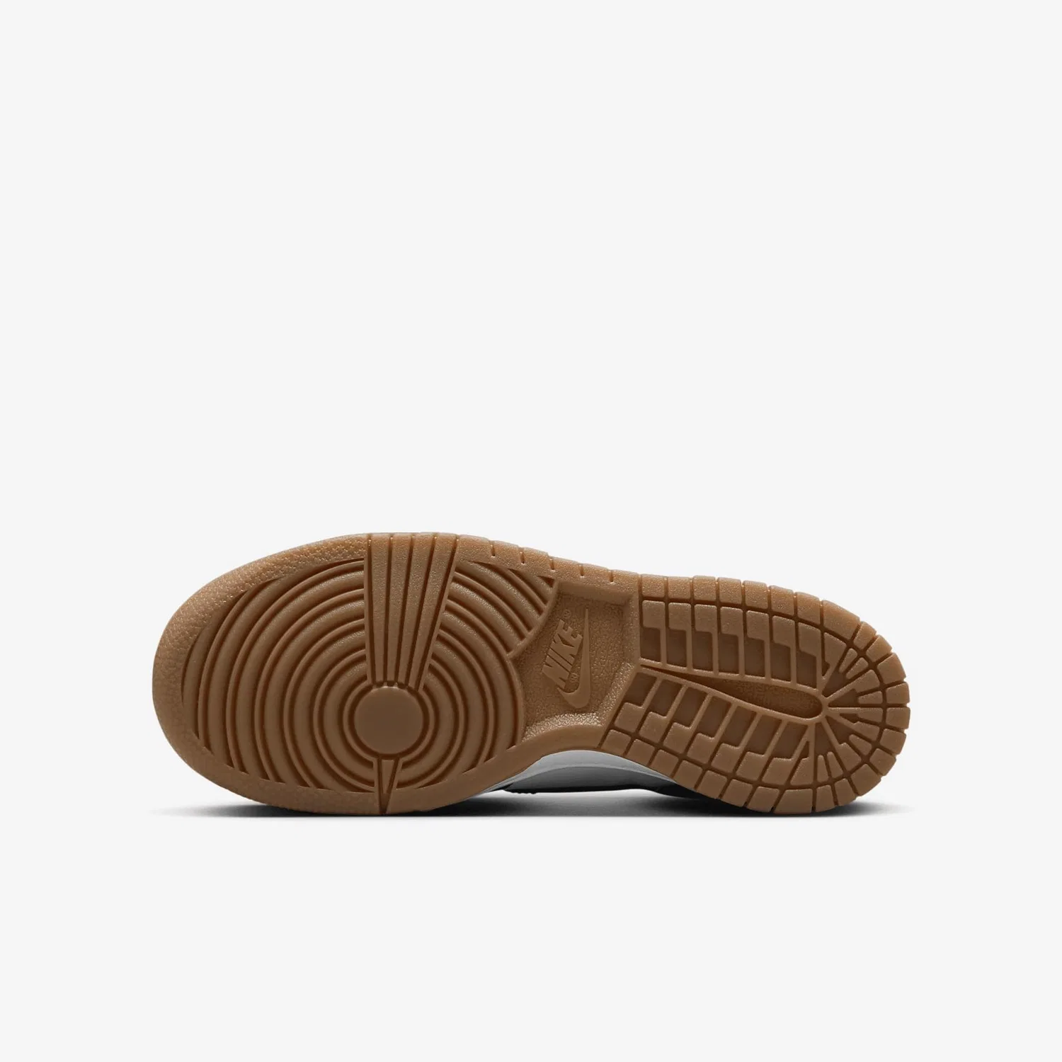 Детские кроссовки для мальчиков с кожаным верхом NIKE Dunk Low Big Kids Shoes NIKE, White Burgundy Crush — фото 2