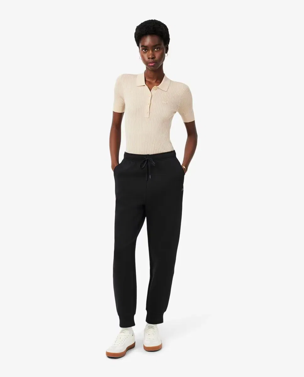 Спортивные брюки Lacoste Negro из двойного трикотажа