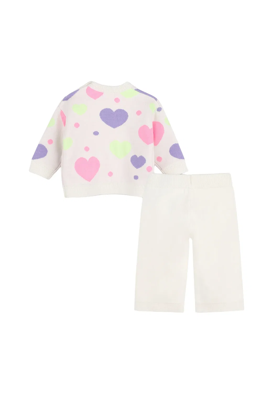 Ensemble pull et pantalon - джемпер Billieblush, Rice — фото 2