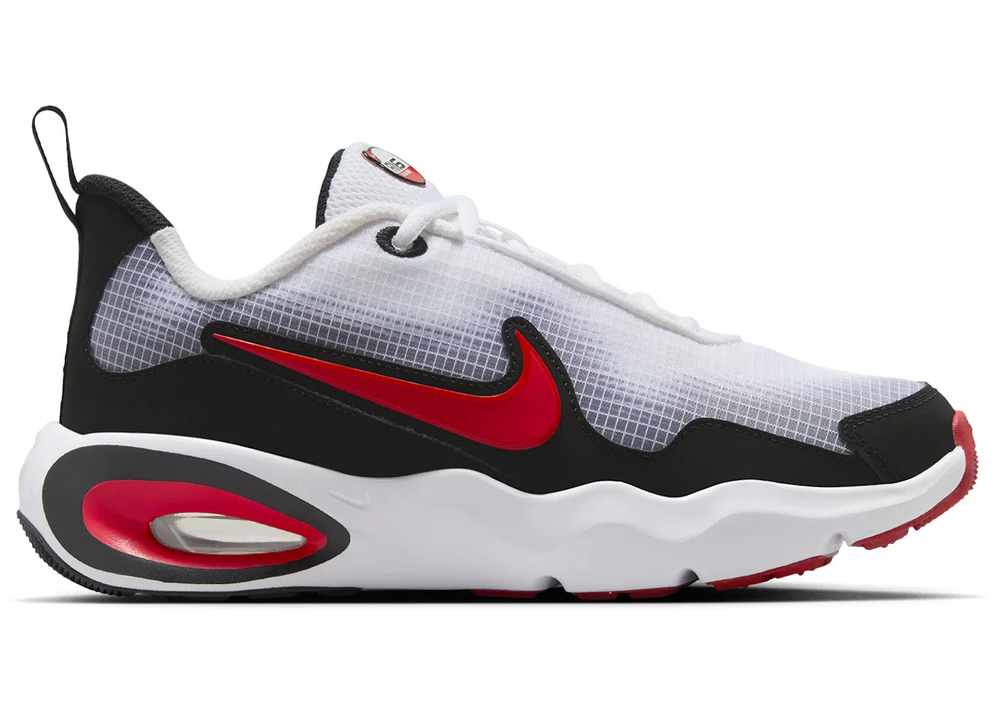 Детские кроссовки с повседневным стилем Nike Air Max Nova Nike, White/Black/University Red