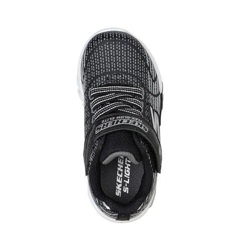 Детские кроссовки с подсветкой S Lights Flex-Glow Elite Skechers, Grau Schwarz — фото 2