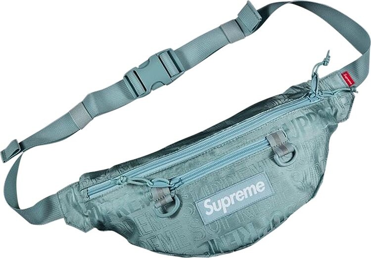 

Сумка Supreme Waist Bag Ice, синий