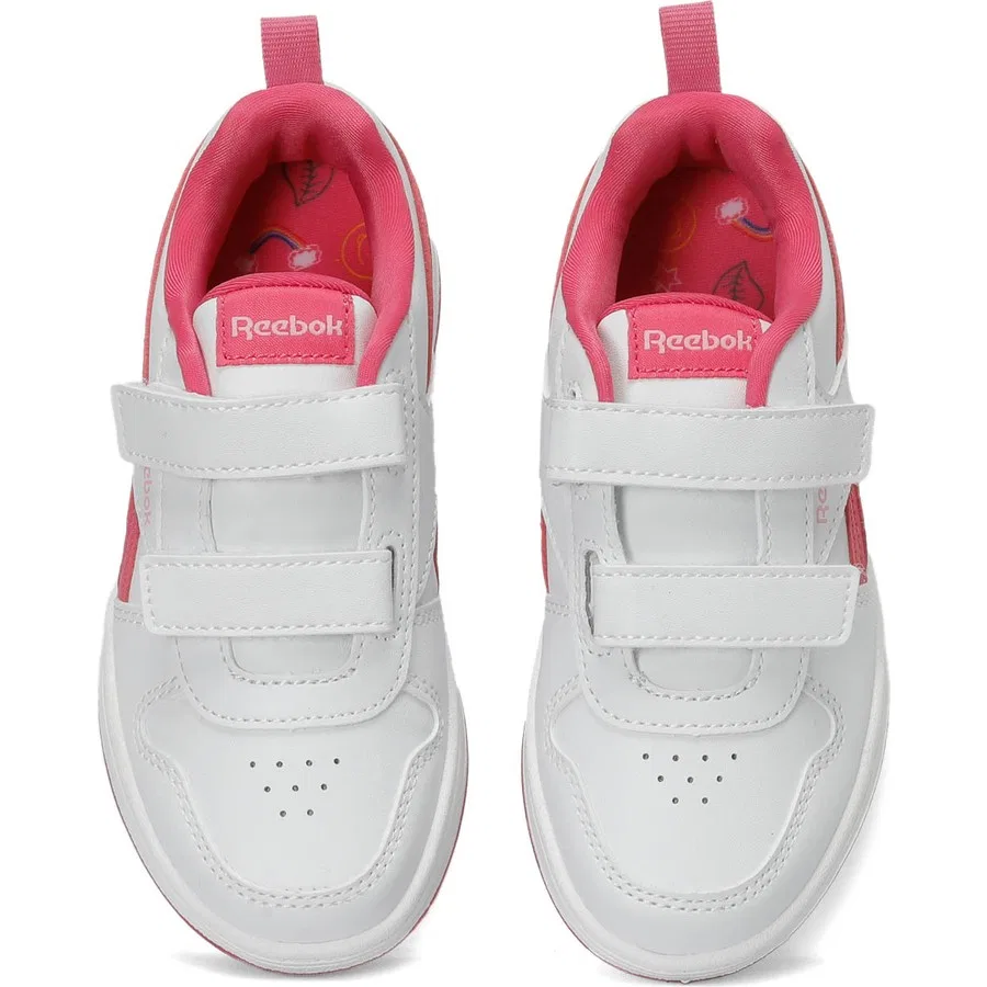 Кроссовки с липучками Royal Prime 2.0 Reebok, Бело-розовый — фото 4