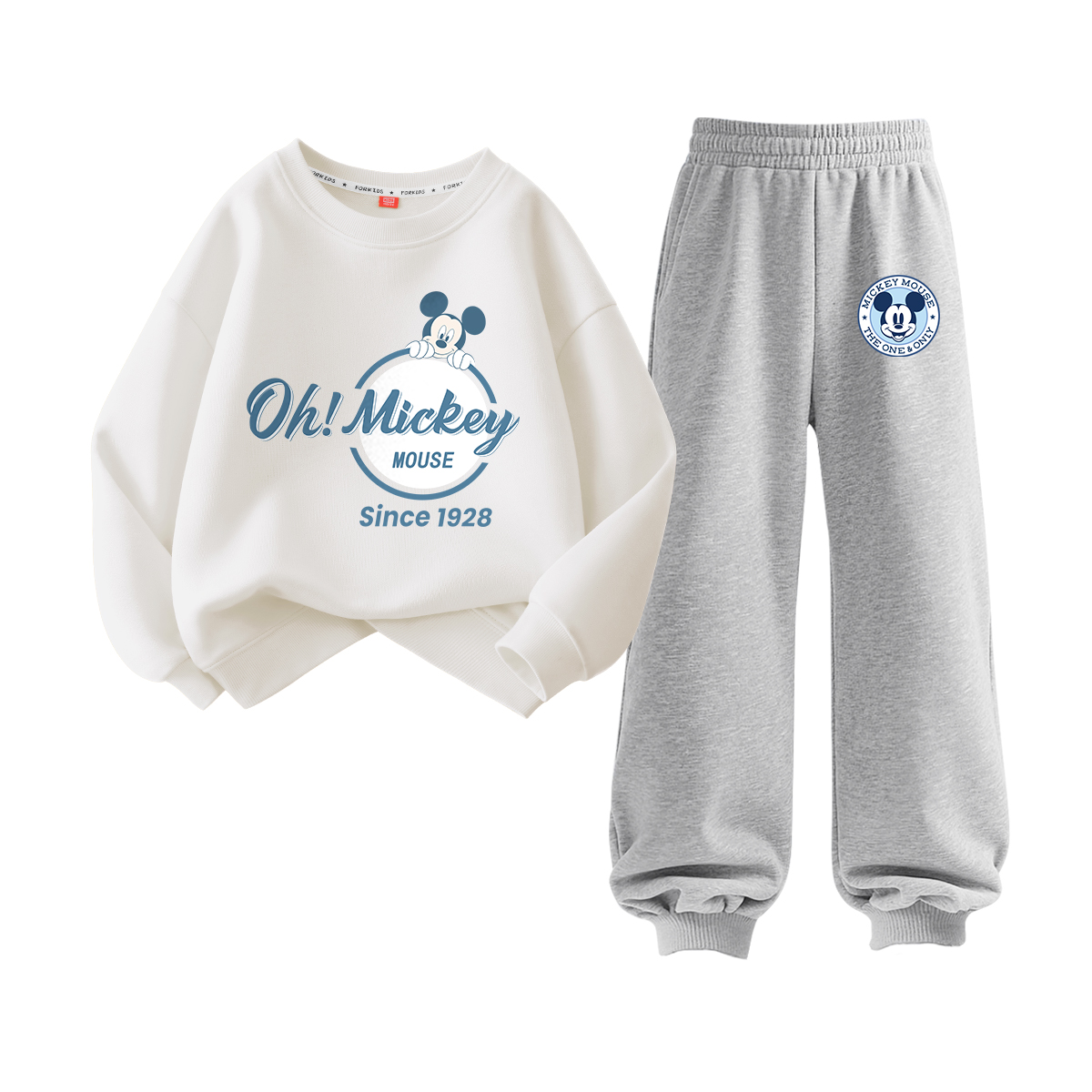 

Детская повседневная спортивная одежда Disney, серый