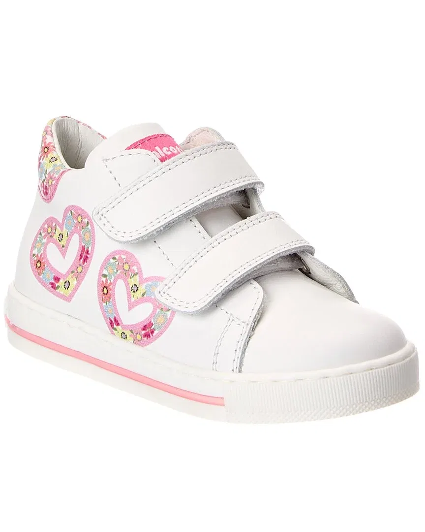 Детские кроссовки на липучках Falcotto Candys Naturino, White