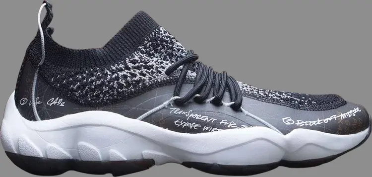 

Кроссовки bait x dmx fusion Reebok, черный, Черный;серый, Кроссовки bait x dmx fusion Reebok, черный