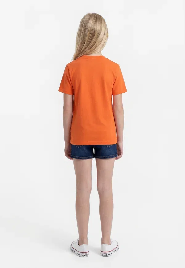 Футболка, хлопок, Essential Logo Tee, Nike Performance, Brilliant Orange, оранжевый — фото 2