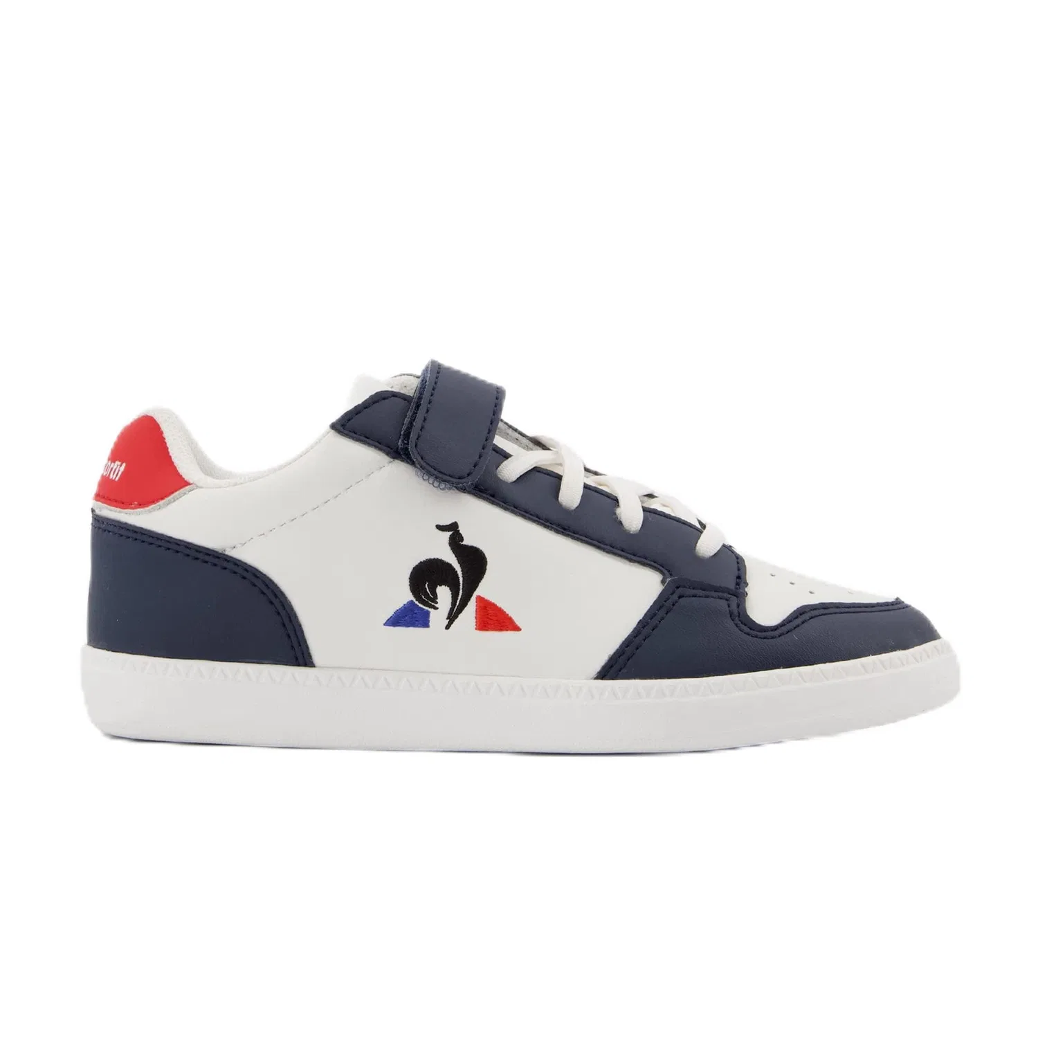 Детские кроссовки с контрастными вставками Breakpoint Ps Optical White/Dress Blue Le Coq Sportif, Optical White Dress Blue