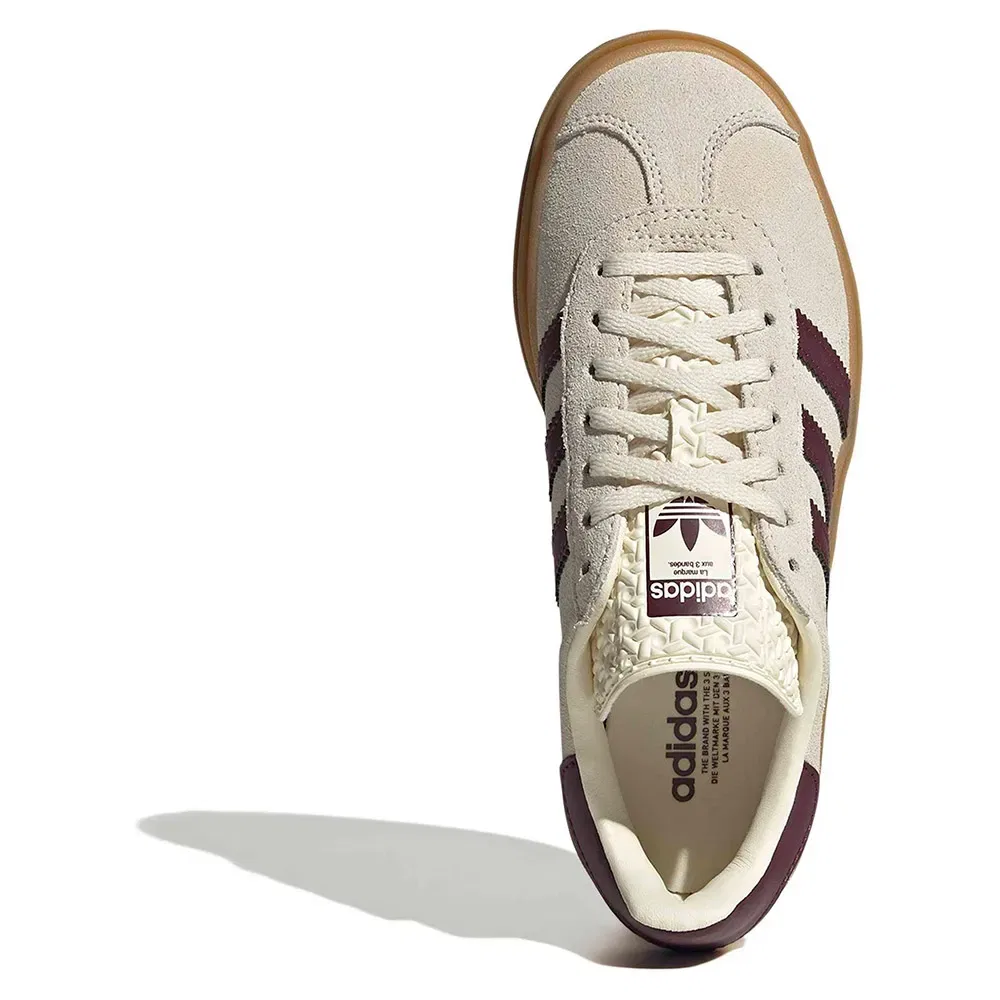Кроссовки Gazelle Bold Adidas Originals, бежевый — фото 3