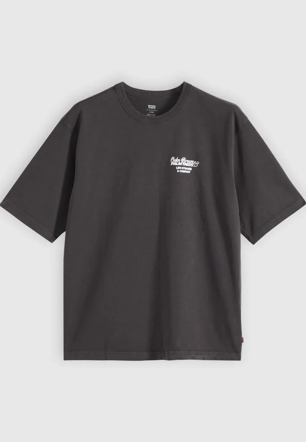 Свободная футболка - футболка с принтом Levi'S, Calm Breeze Palm Phantom Body — фото 4