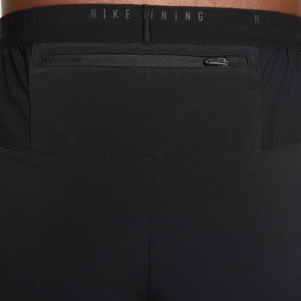 Мужские беговые штаны с технологией Dri-FIT Stride Woven Pant Nike, Black Reflective Silv — фото 4