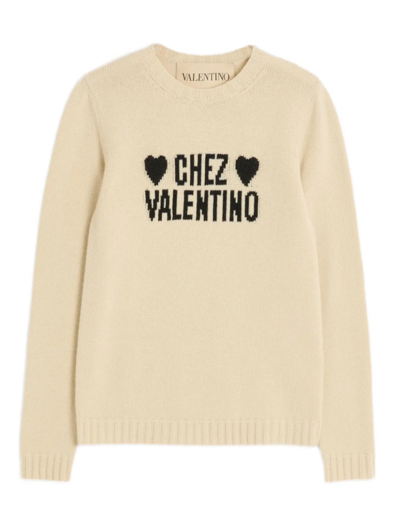 

СВИТЕР CHEZ VALENTINO Valentino Garavani, нейтральный