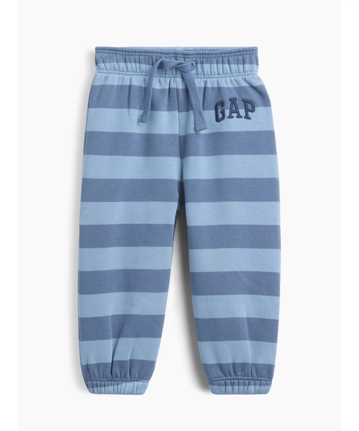 Детские спортивные штаны-джоггеры с принтом Vintage Soft GAP Logo, модель GAP, Blue — фото 2