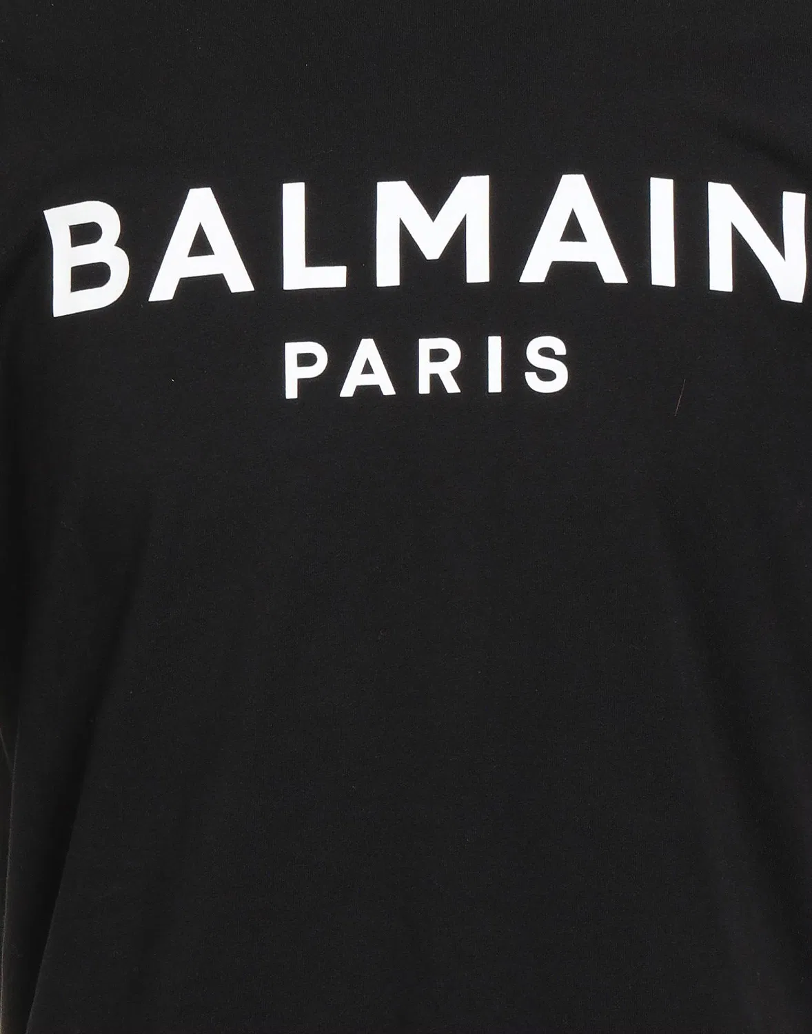 Мужская футболка с принтом Balmain, черный — фото 4