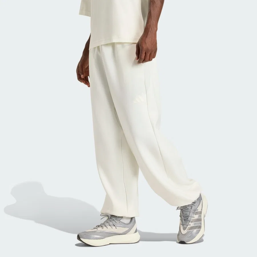 Штаны спортивные с утепленным футером adidas Sportswear Soft Lux, Белый