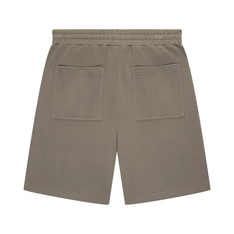 Детские шорты из хлопка Nice Rice, Brown Gray — фото 3