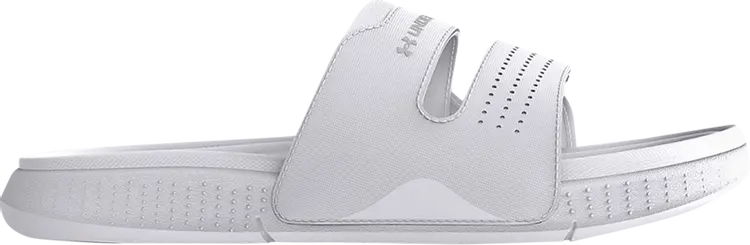 

Сандалии Under Armour Wmns Ansa Studio Slide White Halo Grey, белый