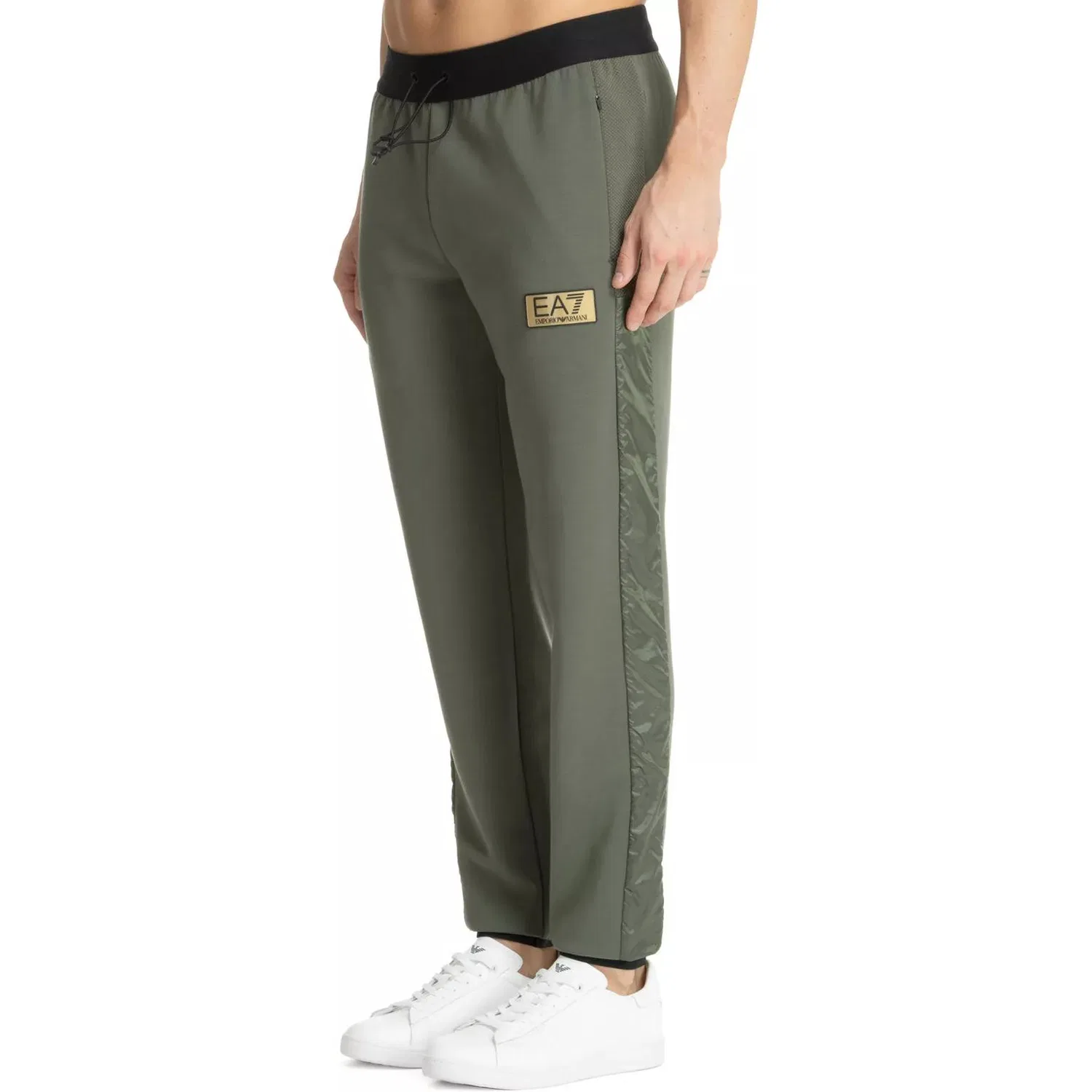 Мужские повседневные брюки с длинным рукавом EMPORIO ARMANI, Green — фото 4