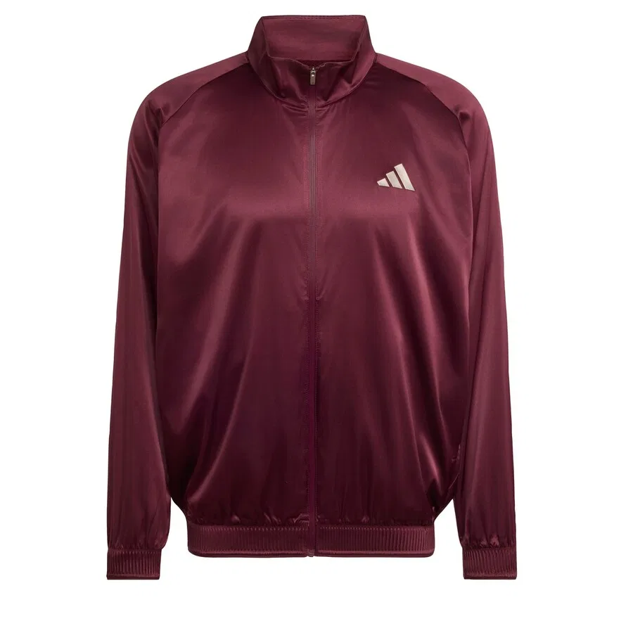 Спортивная куртка ADIDAS PERFORMANCE винно-красного цвета