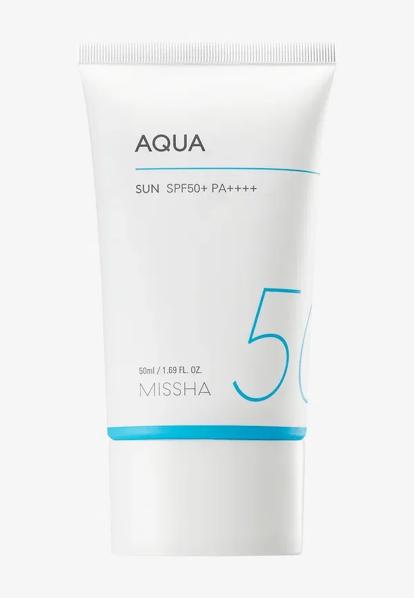 Солнцезащитный гель All around safe block aqua sun SPF50+ Missha, 50 мл