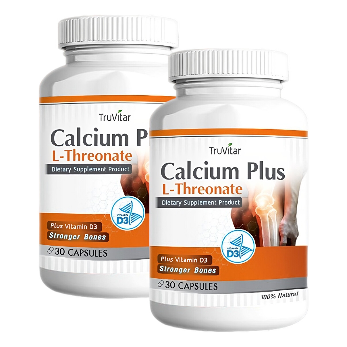 

Добавка TruVitar Calcium Plus L-Threonate, 60 капсул