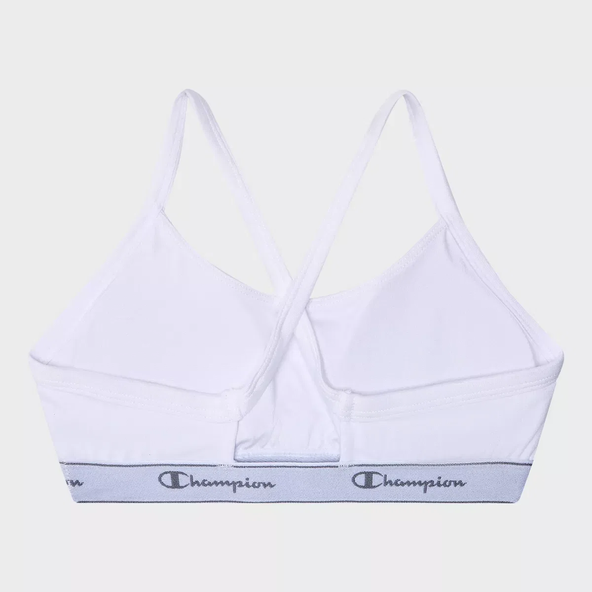 Детский бюстгальтер-бралетт с мягкой чашкой Champion Authentic Originals KIDS SOCKS/PACKAGED UNDERWEAR, White — фото 2