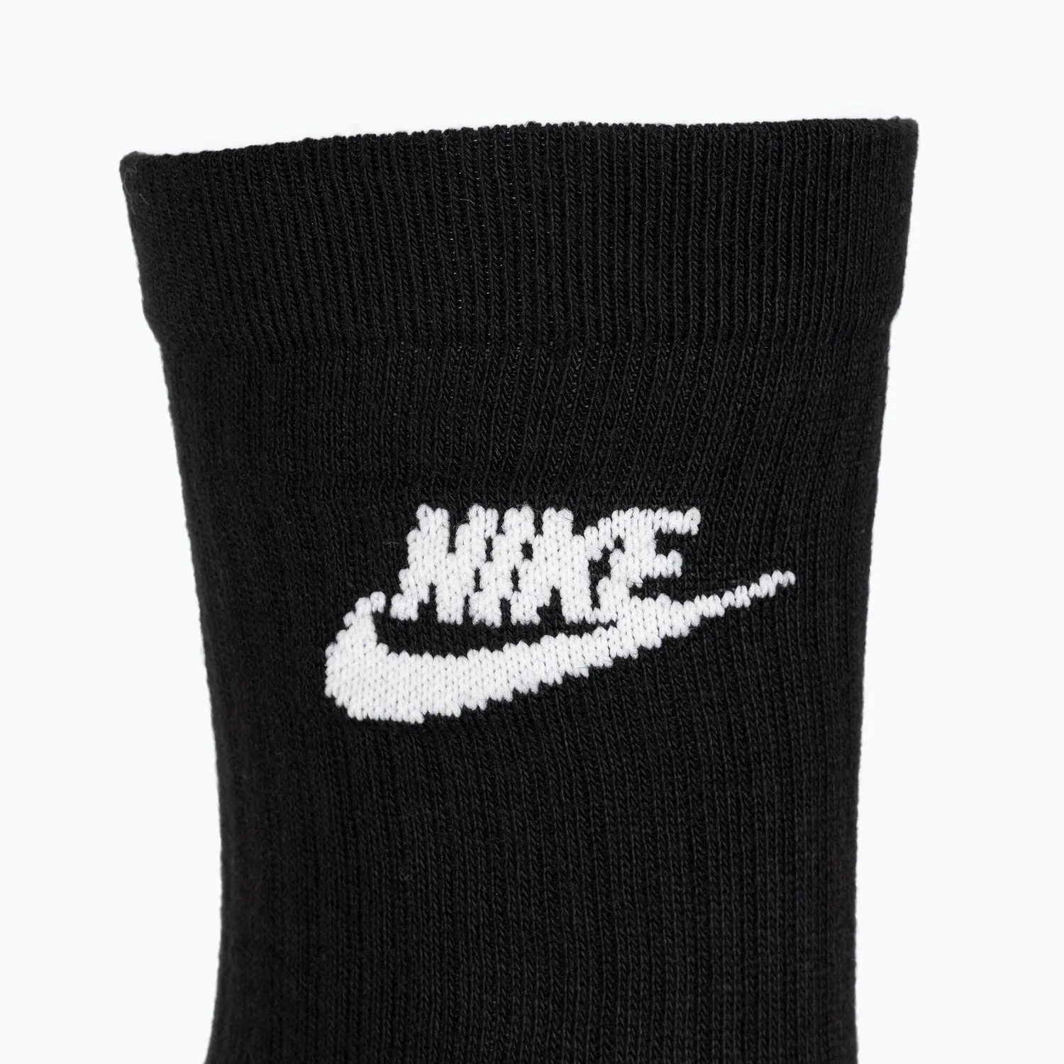 Мужские носки с принтом Nike Socken mid-calf 3er-Pack Adidas, Schwarz — фото 3