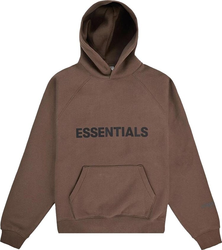 Худи Fear of God Essentials x SSENSE Hoodie 'Rain Drum', коричневый — фото 2